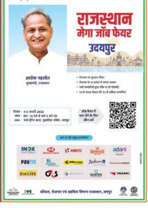 Rajasthan Udaipur Mega Job Fair