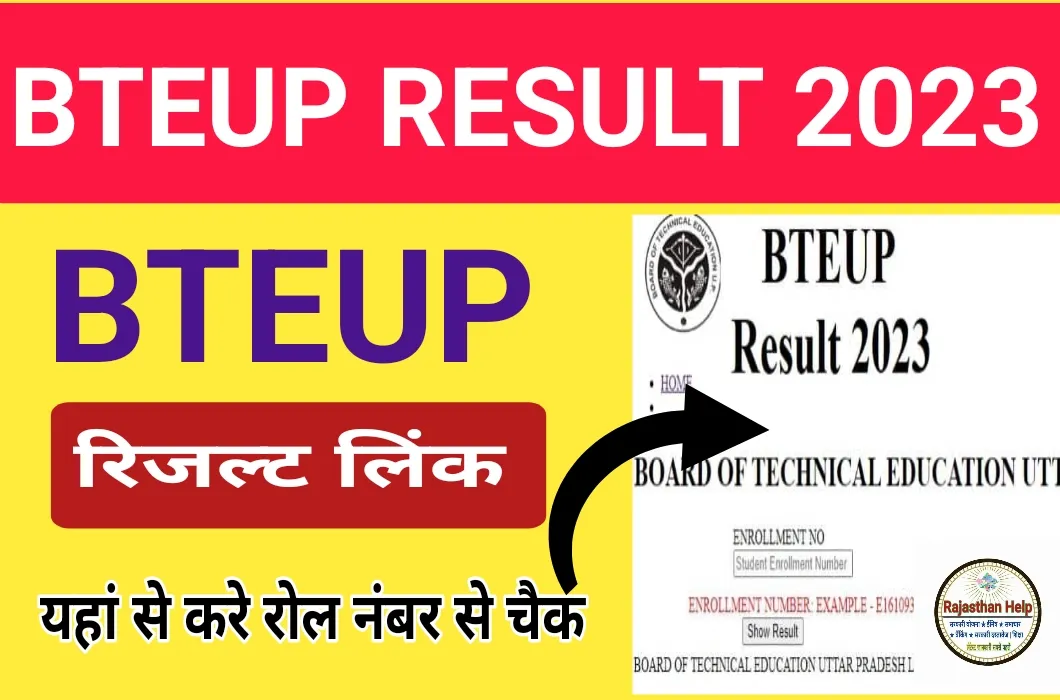 BTEUP Result 2023 in Hindi